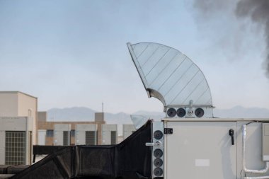 Türkiye 'de galvanize hava bacası ve elektrik