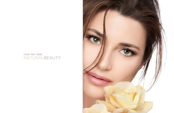 Natuurlijke schoonheid en bio cosmetica concept — Stockfoto