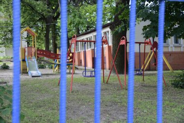 Ukraynalı yetimhane iç / barınak küçük çocuklar için