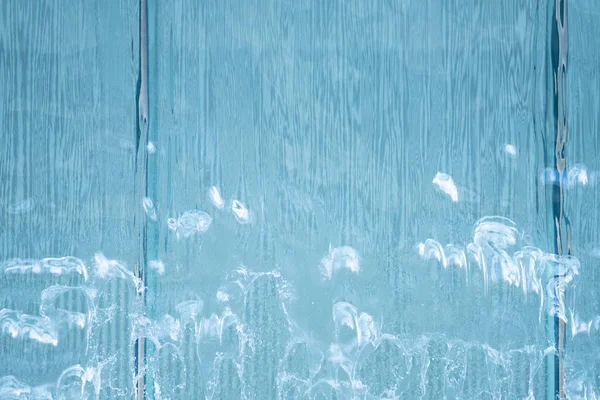 Der Hintergrund Des Durch Das Glas Strömenden Wassers — Stockfoto