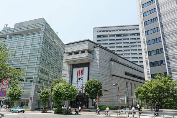 Tokyo Borsası Yazın Başında — Stok fotoğraf