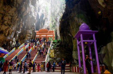 Hindu Temples In Batu Caves, Kuala Lumpur clipart