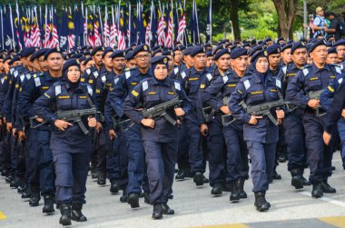 Malezya'da Merdeka Günü kutlaması