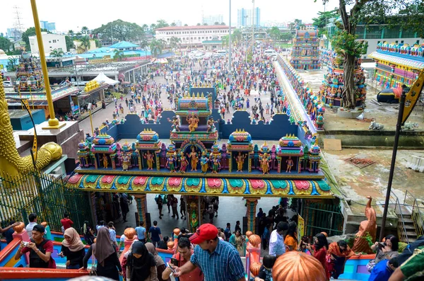 Batu Mağaralarında Hindu Tapınakları, Kuala Lumpur — Stok fotoğraf