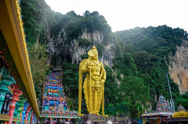 Batu Mağaralarında Hindu Tapınakları, Kuala Lumpur — Stok fotoğraf