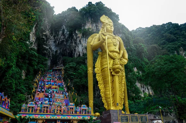 Batu Mağaralarında Hindu Tapınakları, Kuala Lumpur — Stok fotoğraf
