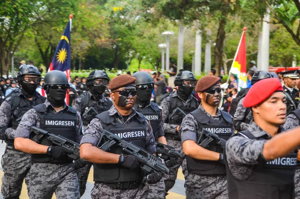 Merdeka day feier in malaysia — Stockfoto