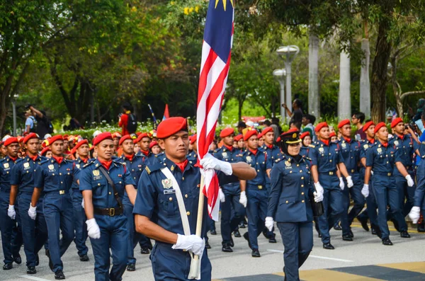 Празднование Дня Мердеки в Малайзии — стоковое фото