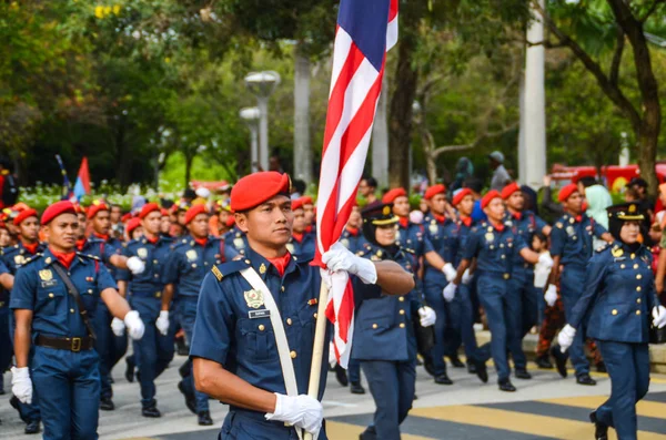말레이시아에서 메르데카의 날 기념행사 — 스톡 사진