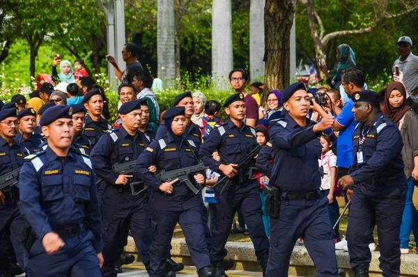 Merdeka dag firande på Malaysia — Stockfoto