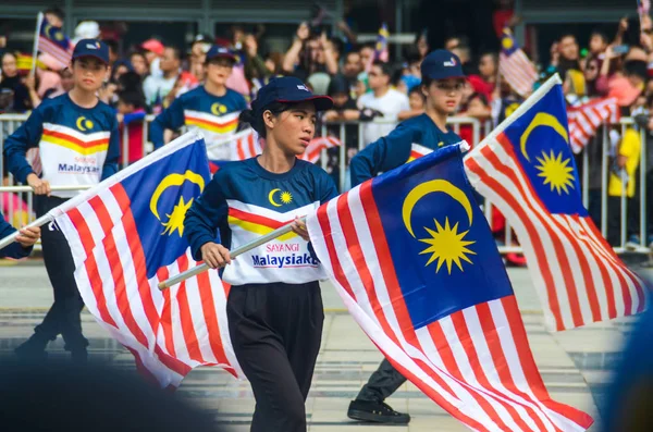 Merdeka day feier in malaysia — Stockfoto