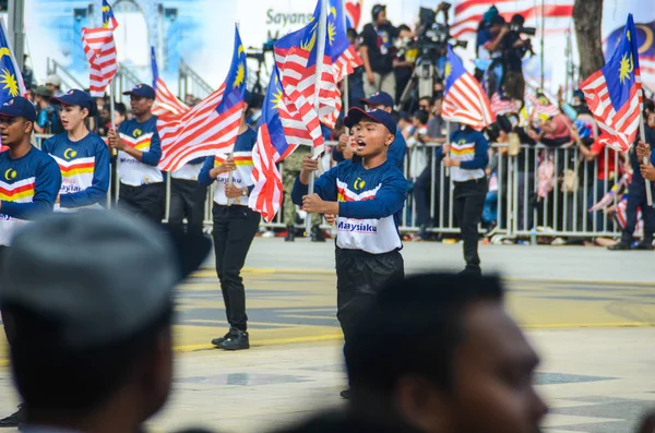 Merdeka day feier in malaysia — Stockfoto