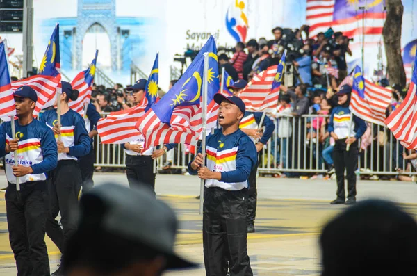 Merdeka nap ünnepe Malajziában — Stock Fotó