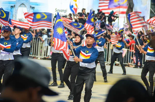Malezya'da Merdeka Günü kutlaması — Stok fotoğraf
