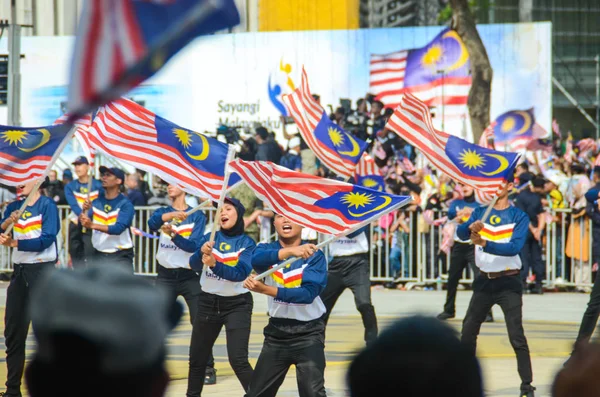 Merdeka day feier in malaysia — Stockfoto