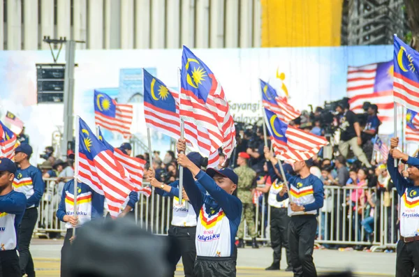 マレーシアでのメルデカデーのお祝い — ストック写真