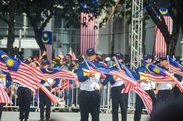 Celebração do Dia de Merdeka na Malásia — Fotografia de Stock