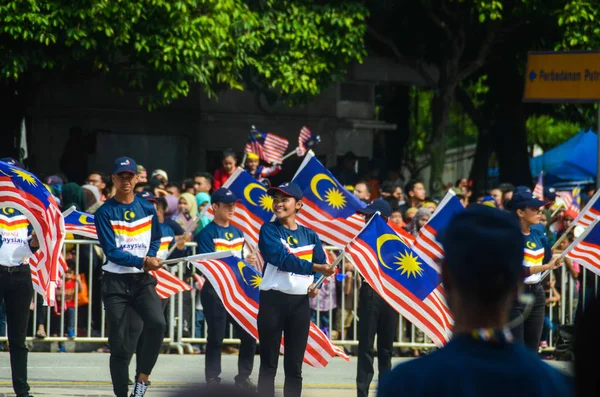 Merdeka day feier in malaysia — Stockfoto