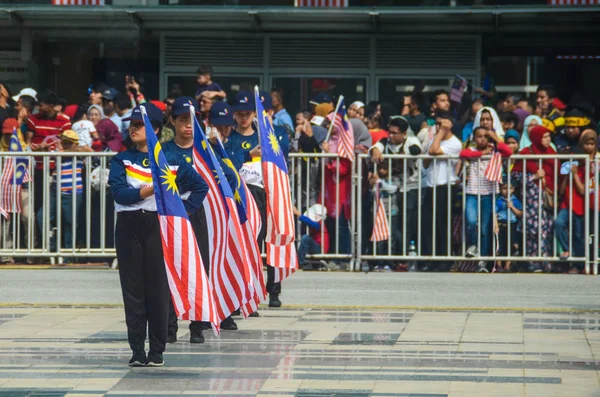 Malezya'da Merdeka Günü kutlaması — Stok fotoğraf