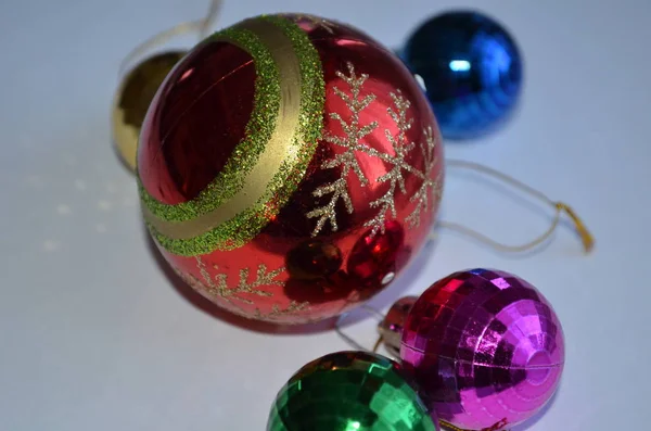 Giocattolo Dell Albero Natale Anno Nuovo — Foto Stock