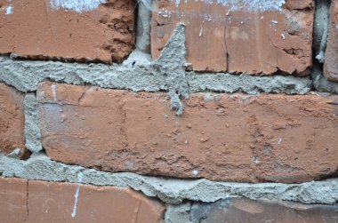 Tuğla, tuğla, çimento, taban, duvar, arka plan