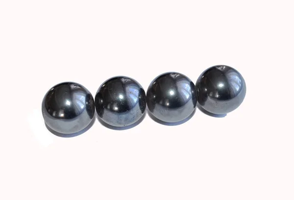 Balles Magnétiques Brillance Réflexion Images De Stock Libres De Droits