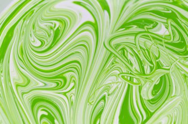 Parlak yeşil ve beyaz boya, arka plan