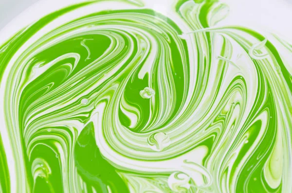 Pintura Verde Blanca Brillante Fondo — Foto de Stock