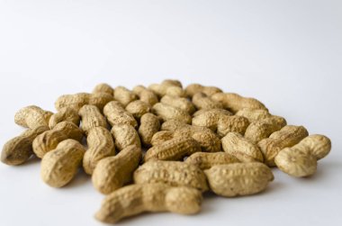 fıstık, gıda, utandım, beyaz arka plan