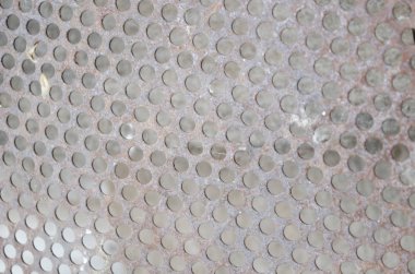paslı metal ızgara desen, arka plan