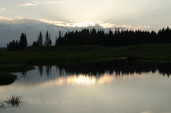 Noche Naturaleza Hermoso Paisaje —  Fotos de Stock