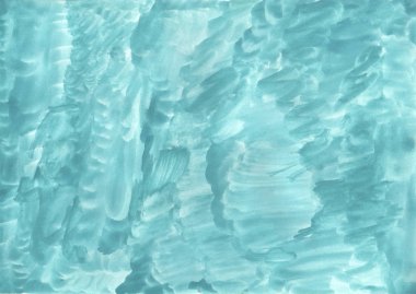 Turkuaz suluboya arka plan, illüstrasyon, su