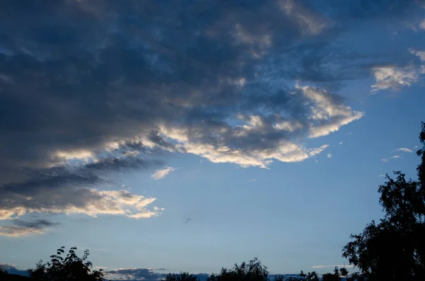 Sky Summer Rain Nature — Stock Photo, Image