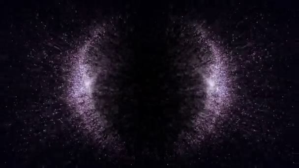 粒子环抽象背景 — 图库视频影像