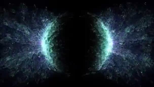 Cam Parçacıkları Yüzük — Stok video