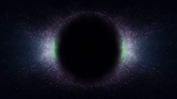 粒子环抽象背景 — 图库视频影像