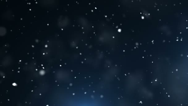 Schnee Übergänge Hintergrund — Stockvideo