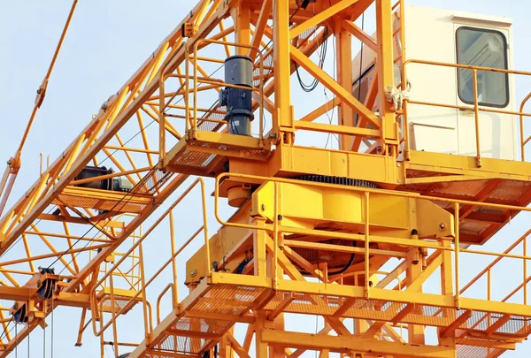 Mecanismo Suspensão Guindaste Torre — Fotografia de Stock