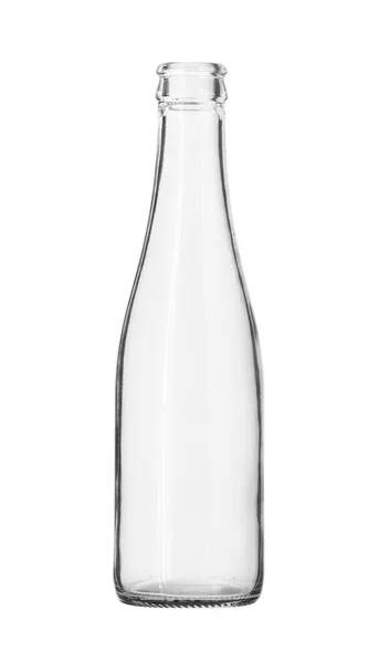 Soft Drink Glass Bottle Diisolasi Pada Latar Belakang Putih — Stok Foto