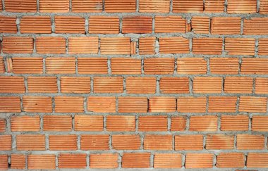 Kırmızı tuğla duvar arkaplan dokusu