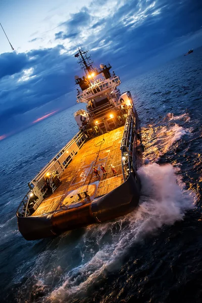 Deniz Tarafı Gemiler — Stok fotoğraf
