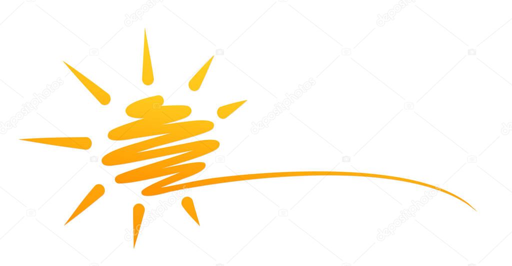 The symbol of summer sun. 