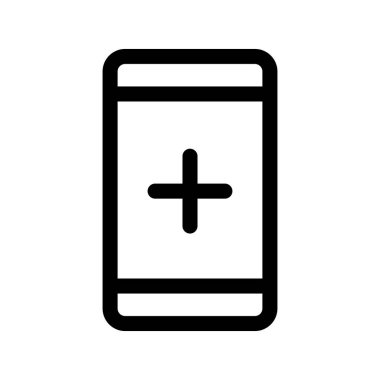 Acil durum telefon anahat simgesini