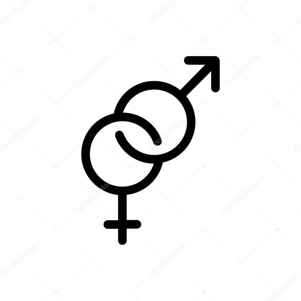 gender outline icon