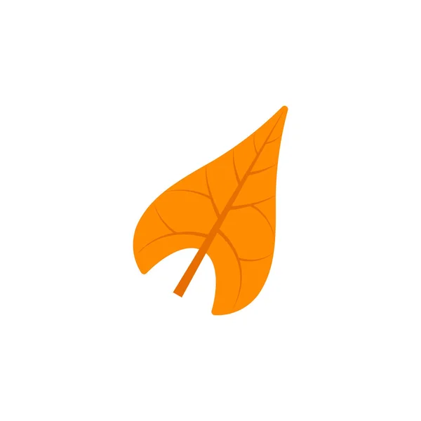 Listy vejčitě ploché ikony — Stockový vektor