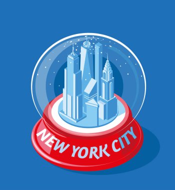 New York City ABD cam kartopu