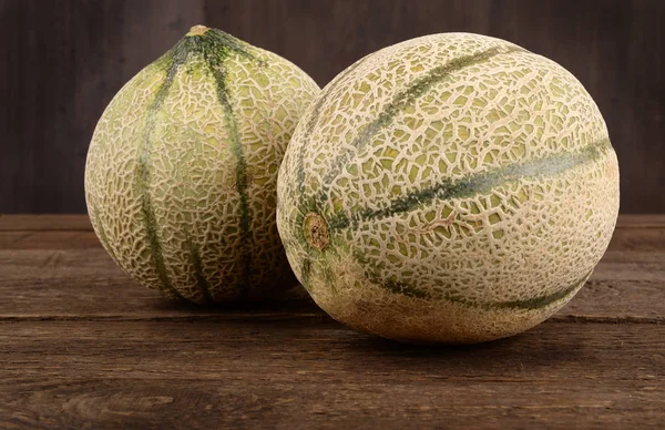 Cantaloupe Frutas Verão Fatiadas Perfumadas — Fotografia de Stock