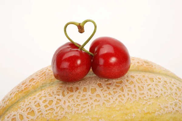 Heart cherry — Stock Photo, Image