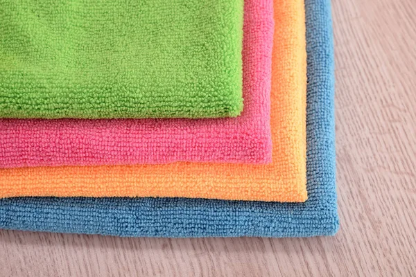 Microfibre colored cloths — Stock Photo, Image