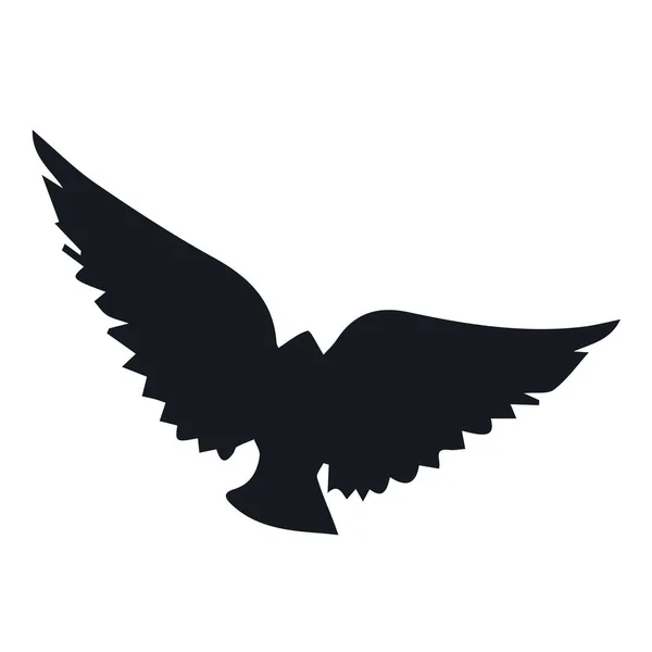 Bird silhouette icon. — Stock Photo, Image